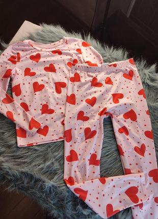 Піжамка в сердця