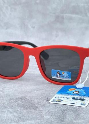 Детские солнцезащитные очки неломайки king pinguin polarized kp1762