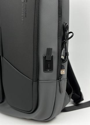 Рюкзак міський bange bg type-c usb-роз'єми вологостійкий 30 л.7 фото