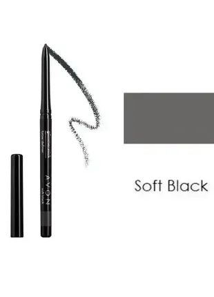 Олівець для брів avov soft black світло-чорний 0.28 г