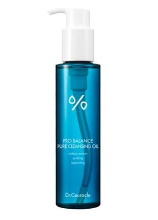 Очищающее гидрофильное масло с пробиотиками dr. ceuracle pro balance cleansing oil