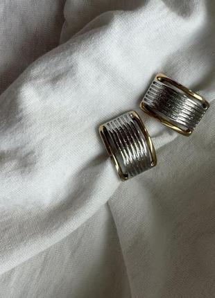 Клипсы винтажные