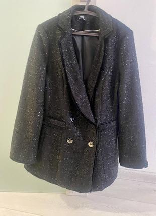 Твидовый фирменный пиджак