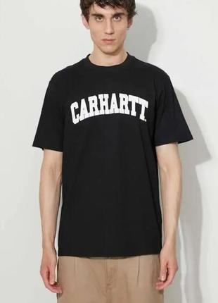 Футболка с лого carhartt