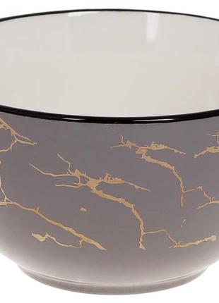 Пиала фарфоровая marble, 700 мл
