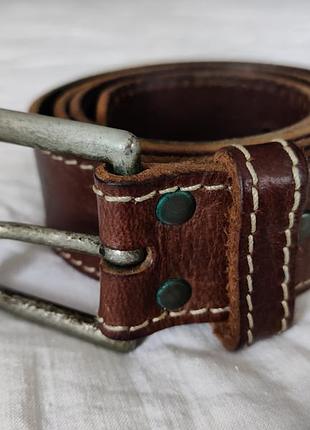 Mustang чоловічий шкіряний ремінь в гарному стані