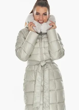 Пальто воздуховик легкое теплое зимнее время года2 фото