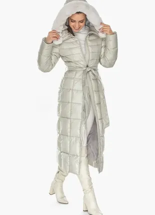 Пальто воздуховик легкое теплое зимнее время года6 фото