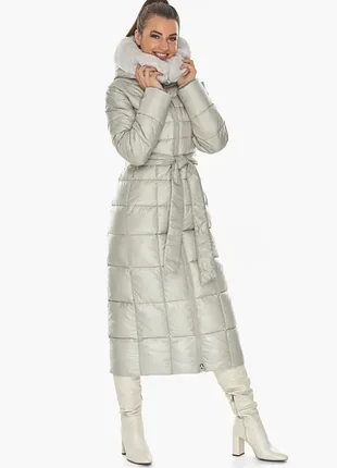 Пальто воздуховик легкое теплое зимнее время года7 фото