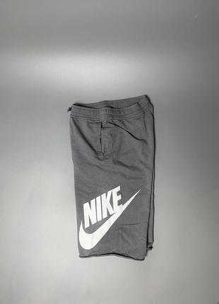 Летние шорты nike big swoosh крупное лого логотип оверсайз трендовые vintage coton котон