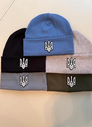 Шапка шапочка герб на флисе флис