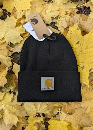Шапка carhartt чорна