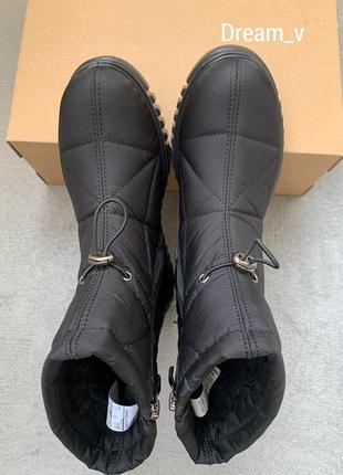 Зимові чорні термочеревики