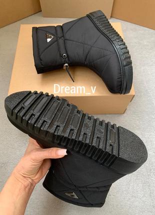 Зимові чорні термочеревики