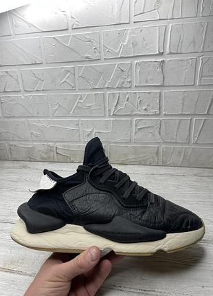 Крутые кожаные кроссовки adidas y-3 kaiwa yohji yamamoto