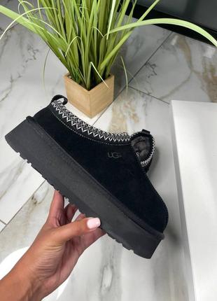 Ugg tazz черные тапочки🖤