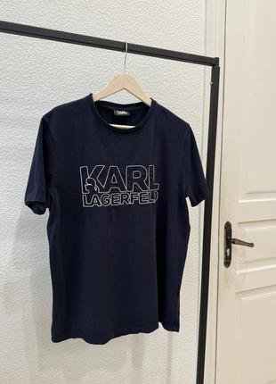 Мужская футболка karl lagerfeld
