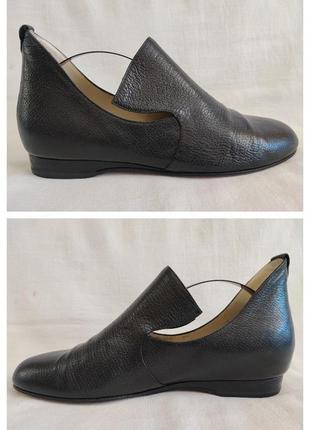 Женские кожаные туфли оксфорды "salvatore ferragamo" размер 37,5 (24 см) оригинал!!!7 фото