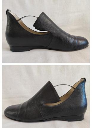 Женские кожаные туфли оксфорды "salvatore ferragamo" размер 37,5 (24 см) оригинал!!!8 фото