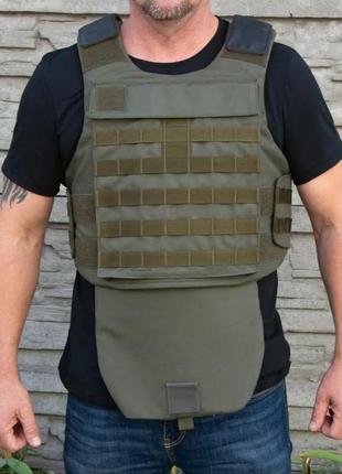 Жилет захисний з додатковим захистом sioen ballistics (бельгія) без плит. бронежилет.