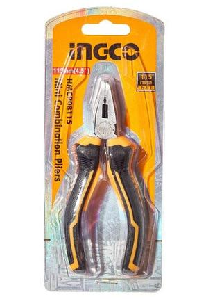 Плоскогубцы прецизионные 115 мм ingco 4