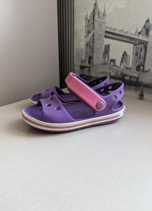 Босоножки сандалии crocs (c9/26) оригинал на девочку