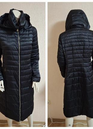 Шикарний пуховик чорного кольору massimo dutti made in vietnam, 💯 оригінал, блискавичне надсилання