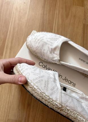 Еспадрилі calvin klein jeans кеди мокасини