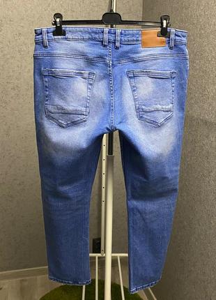 Голубые джинсы от бренда burton4 фото