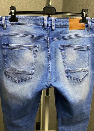 Голубые джинсы от бренда burton5 фото