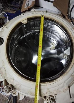 Б/у бак с новыми подшипниками ( после реставрации) на стиральную машину ariston