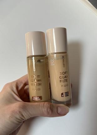 Ттонувальний флюїд catrice soft glam filter  010/020