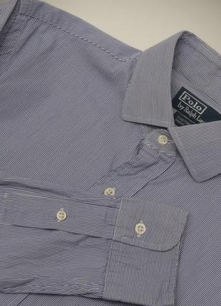 Polo ralph lauren 16 40/41 l regent shirt рубашка из хлопка