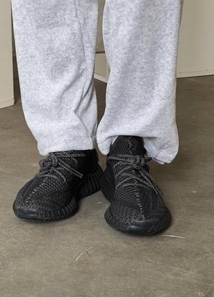 Кросівки adidas yeezy black*(ref шнурки) premium8 фото