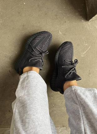 Кросівки adidas yeezy black*(ref шнурки) premium10 фото