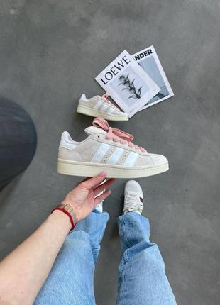 Кроссовки adidas campus oos beige premium