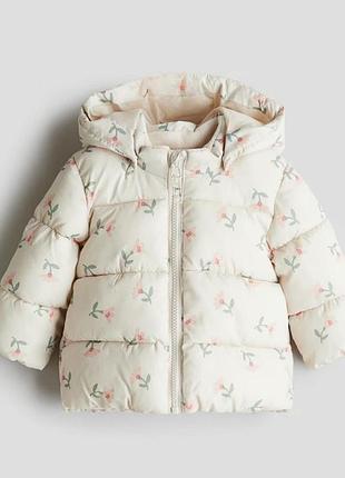 Зимова курточка на дівчинку h&m