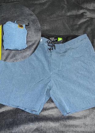Шорти quiksilver highline board shorts 20 блакитні трансформер легкі