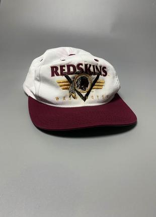 Винтажная кепка бейсболка nfl redskins washington 90 рока