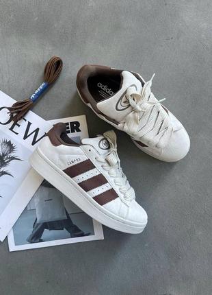 Кроссовки adidas campus oos premium beige