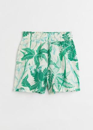 Шорти льон /шорти h&m