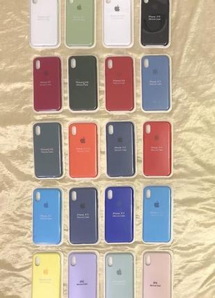 Силіконові чохли для телефонів iphone айфон на різні моделі