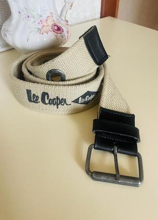 Ремень пояс текстиль lee cooper унисекс!!!
