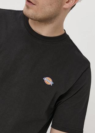 Футболка черная хлопковая мужская dickies.3 фото