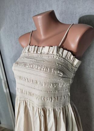 H&m сарафан сукня бавовна5 фото