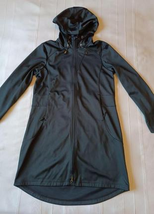 Спортивний плащ подовжена куртка softshell tchibo certified merchandise р.40/l