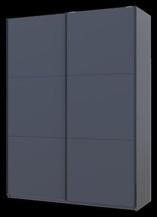 Шкаф-купе двухдверный doros g-caiser 180х60х240 см графит (drs-011034)