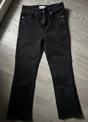 Джинси zara чорні s/m при покупці гольф  у подарунок або