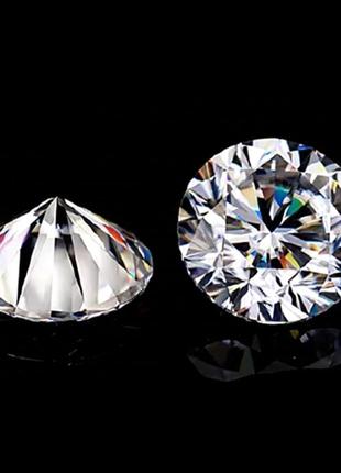 Камень муасанит 5,0 mm, 0,5 ct, украшение