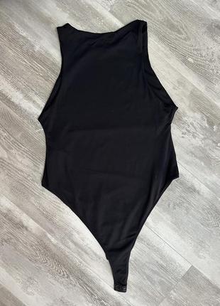 Черный боди zara на l или м